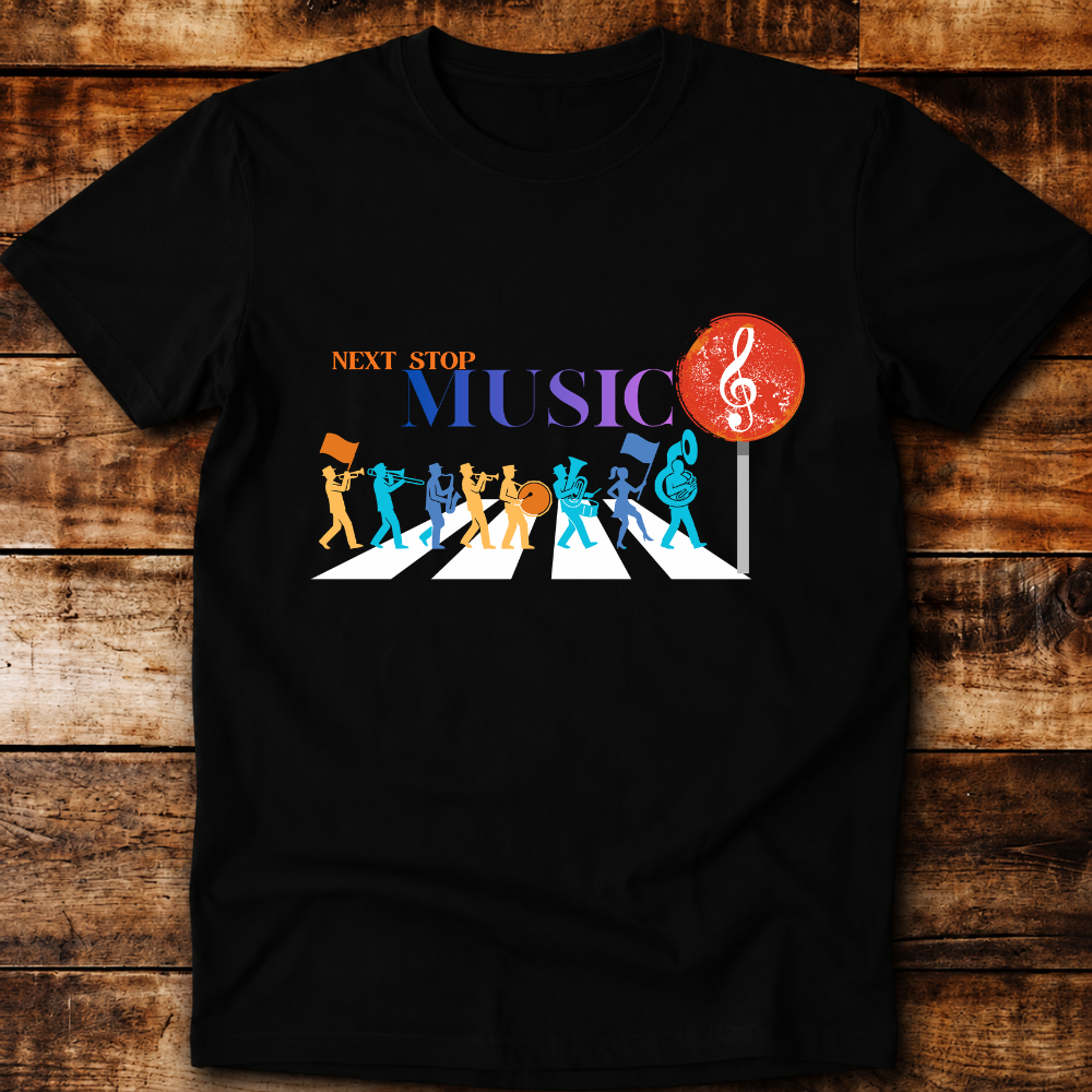 Next Stop Music Relaxed Tee