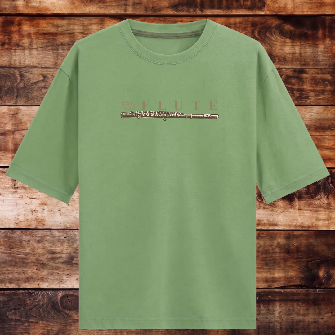 Vintage Flute Oversized T-shirt