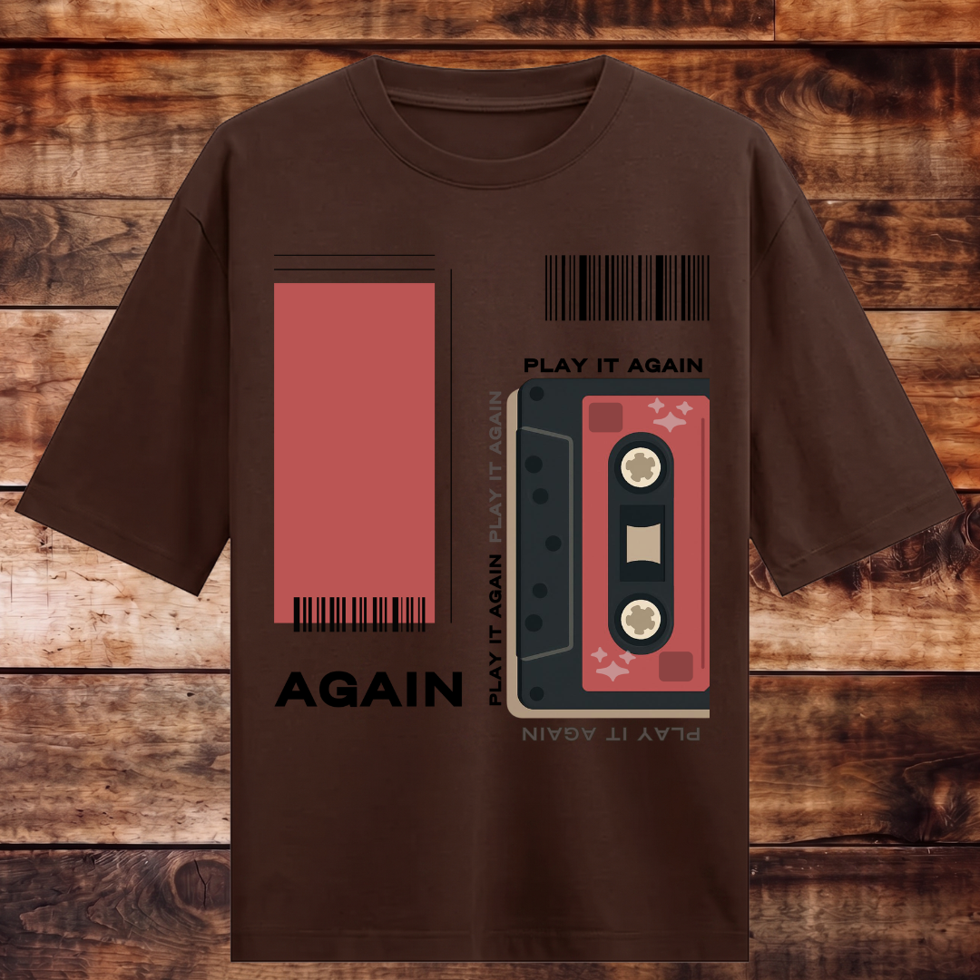 Play It Again Oversized T-shirt
