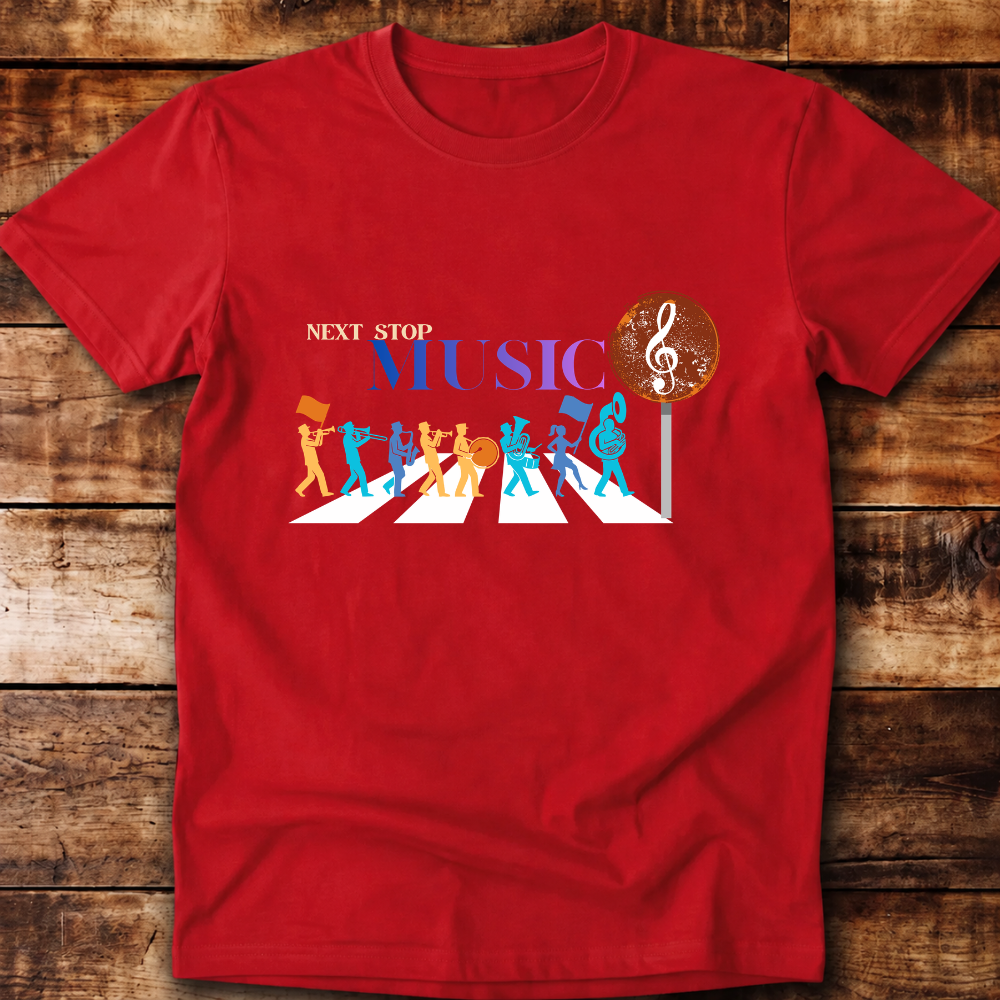 Next Stop Music Relaxed Tee