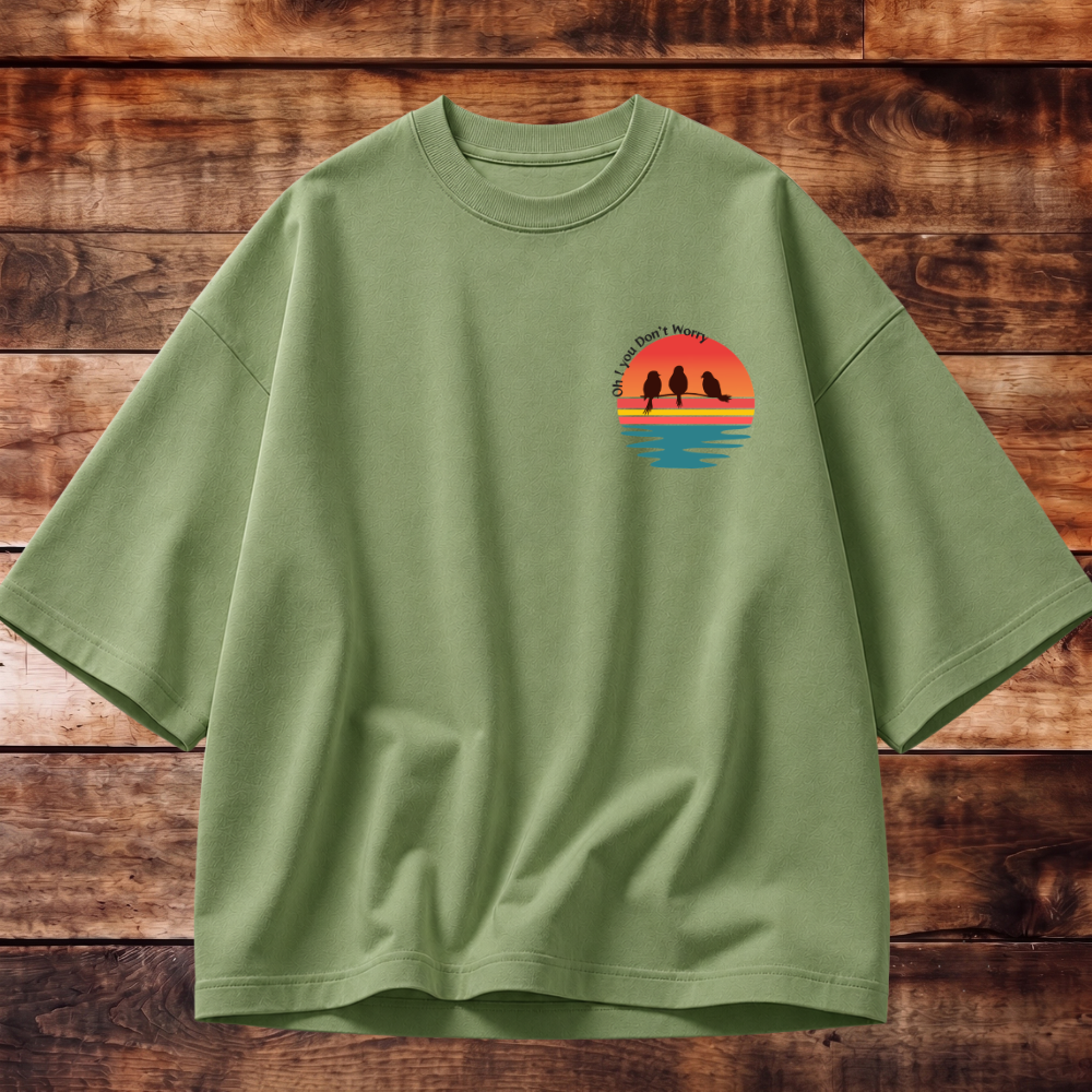 3 Little birds Oversized T-shirt