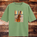 Transported to Musical World Oversized T-shirt