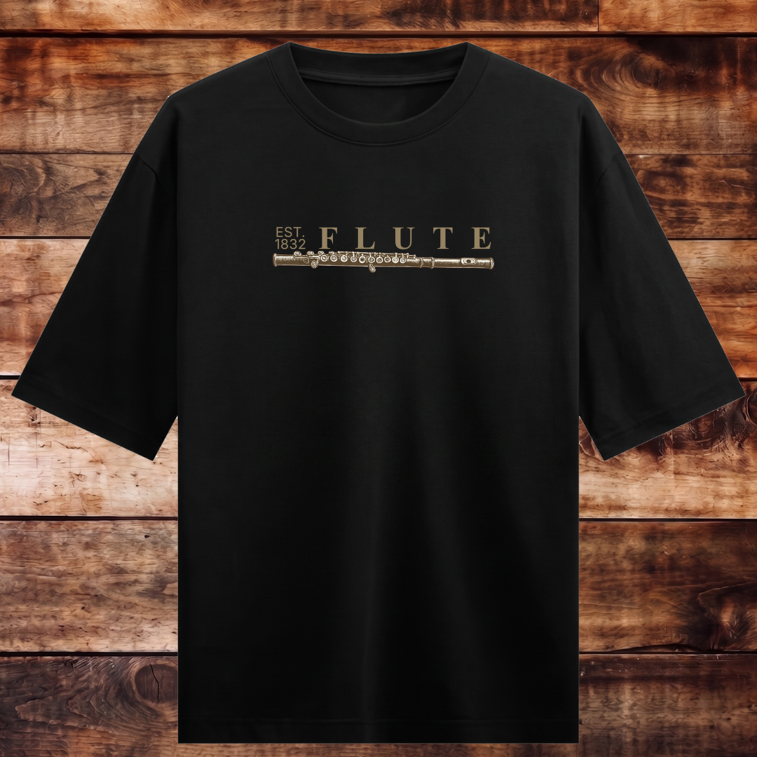 Vintage Flute Oversized T-shirt