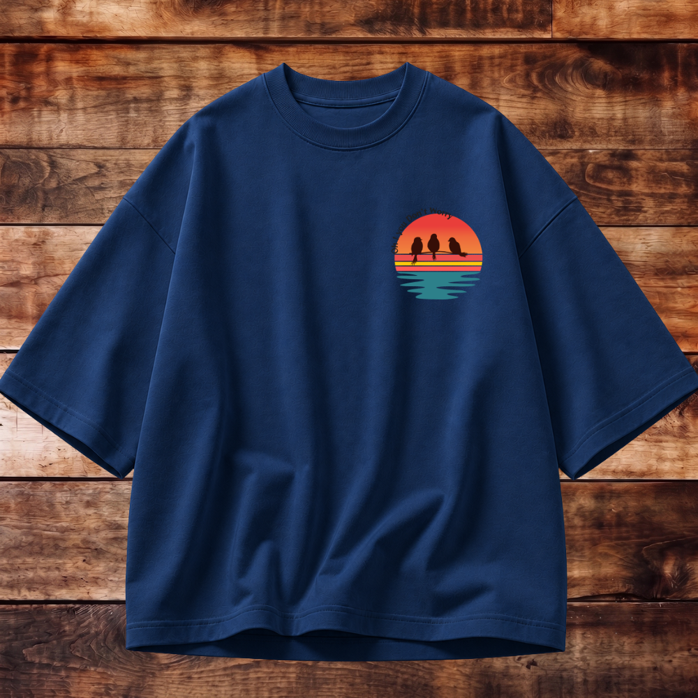 3 Little birds Oversized T-shirt