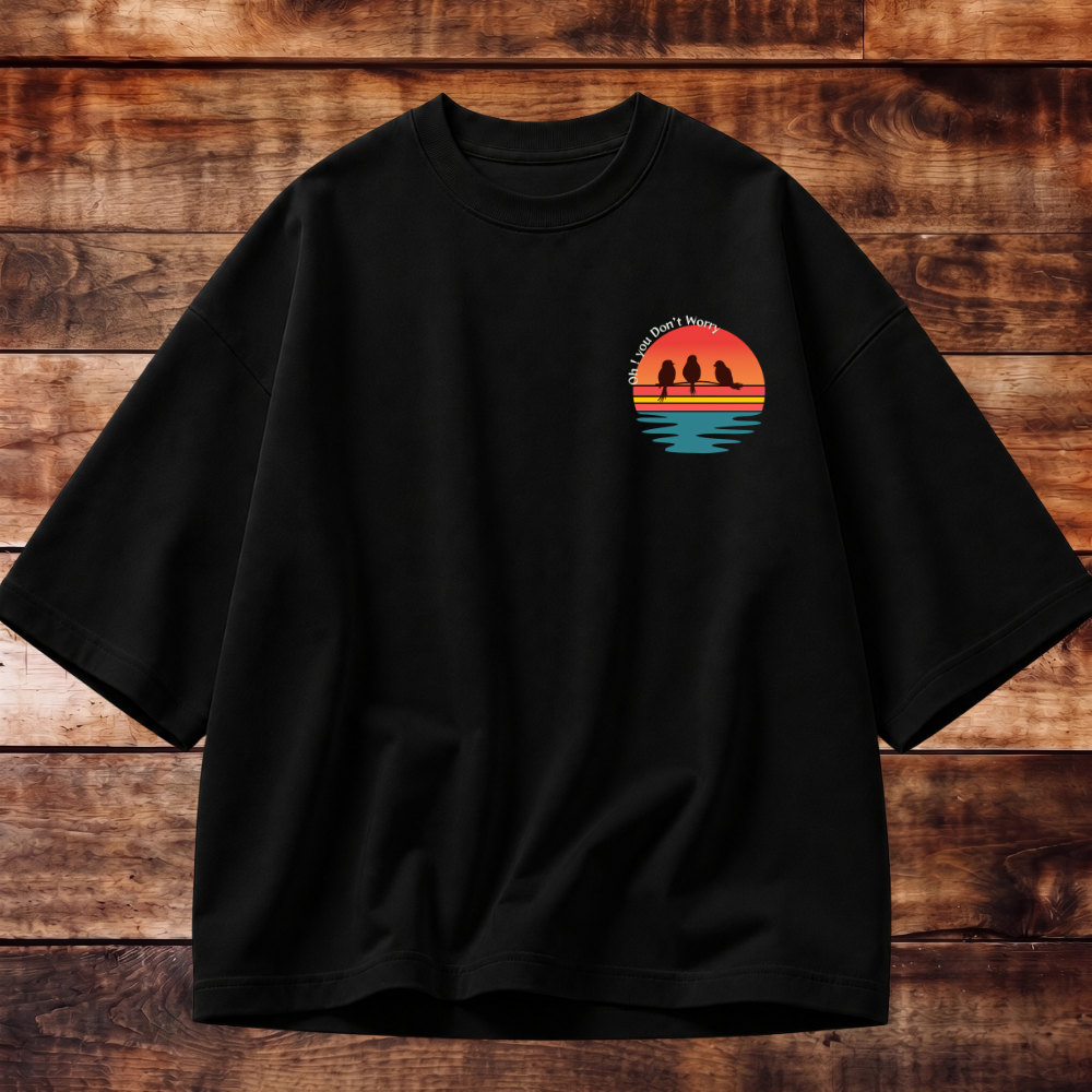 3 Little birds Oversized T-shirt