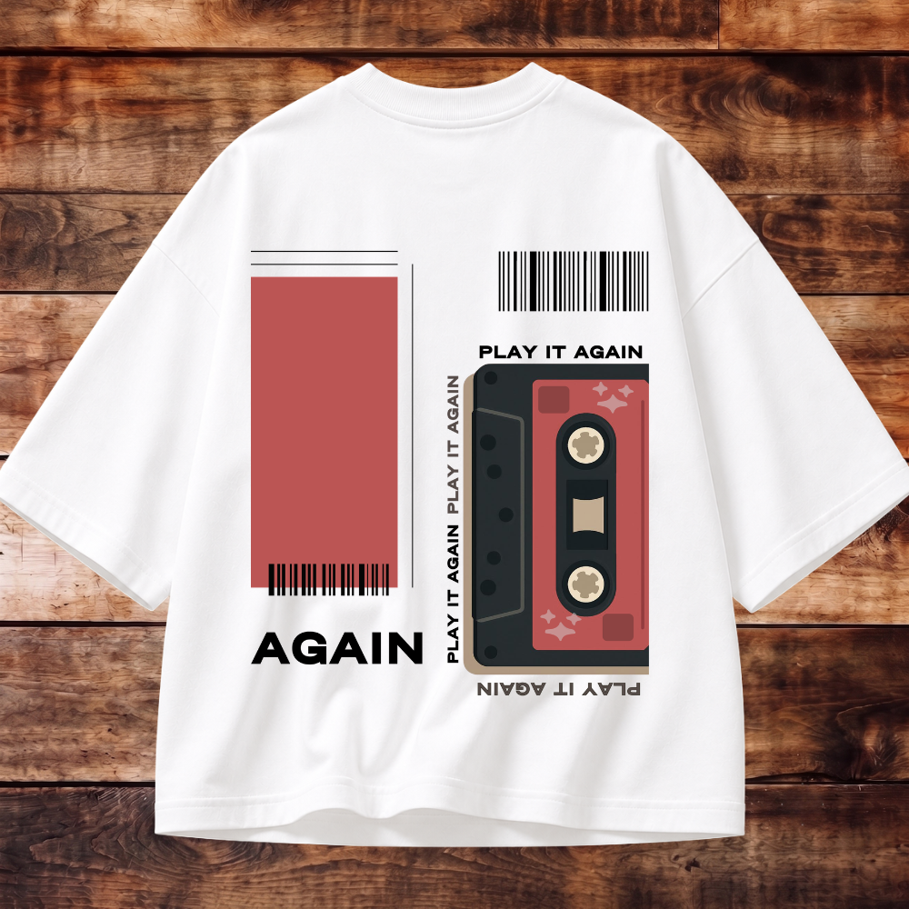 Play It Again Oversized T-shirt