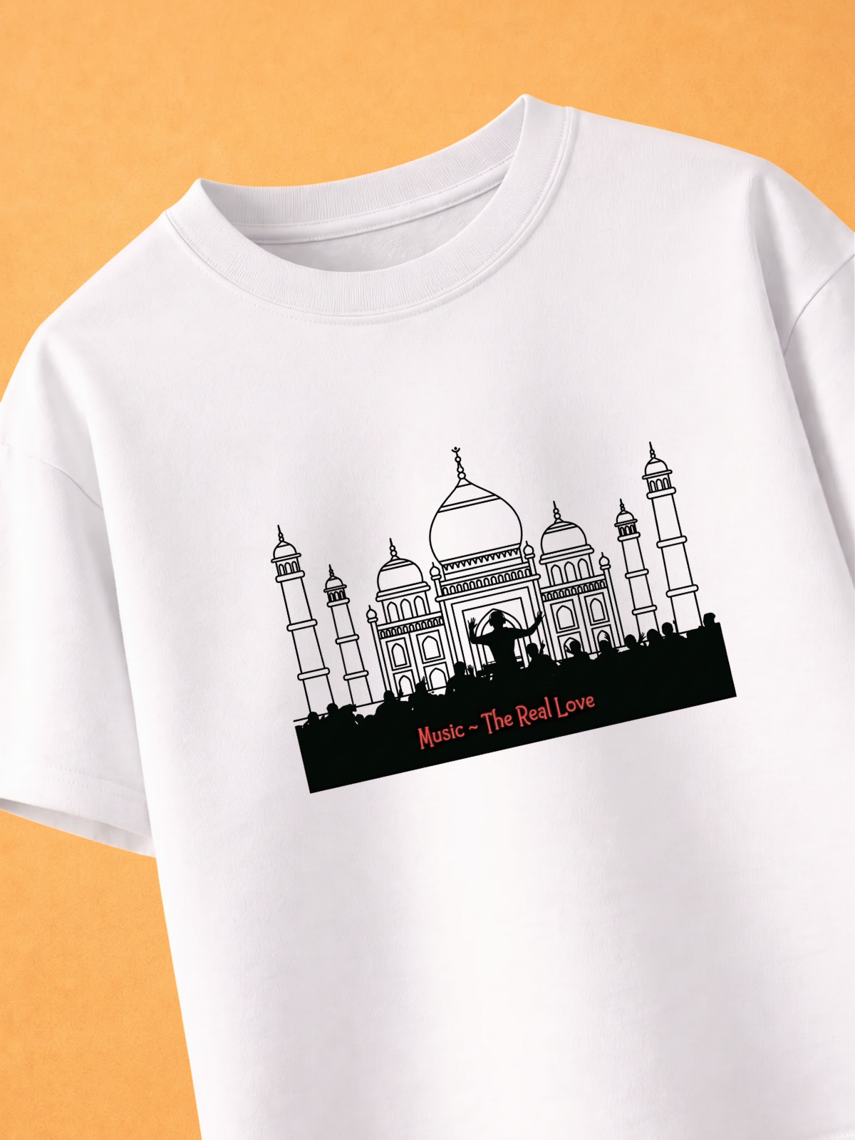 Music- The Real Love  Oversized Tshirt