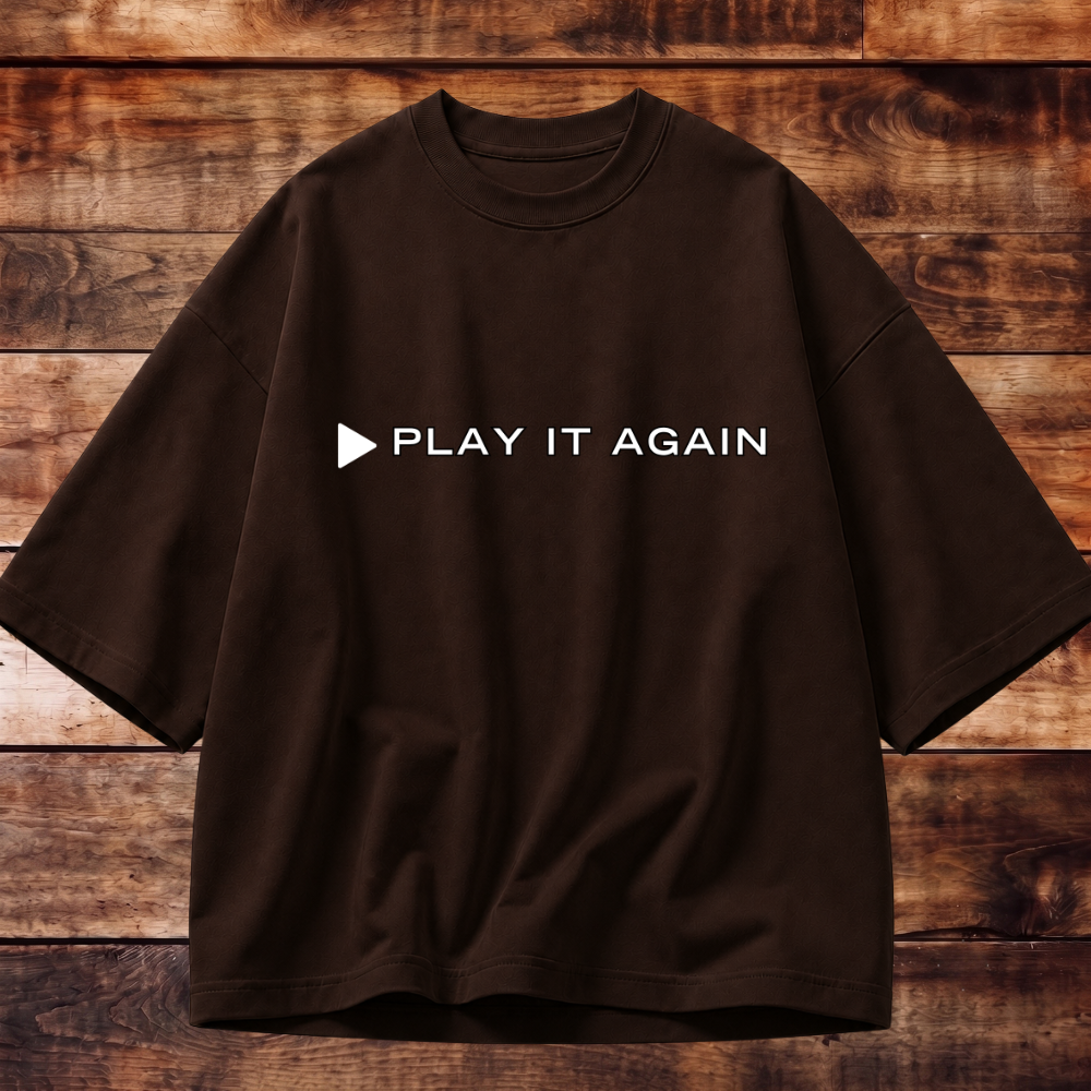 Play It Again Oversized T-shirt