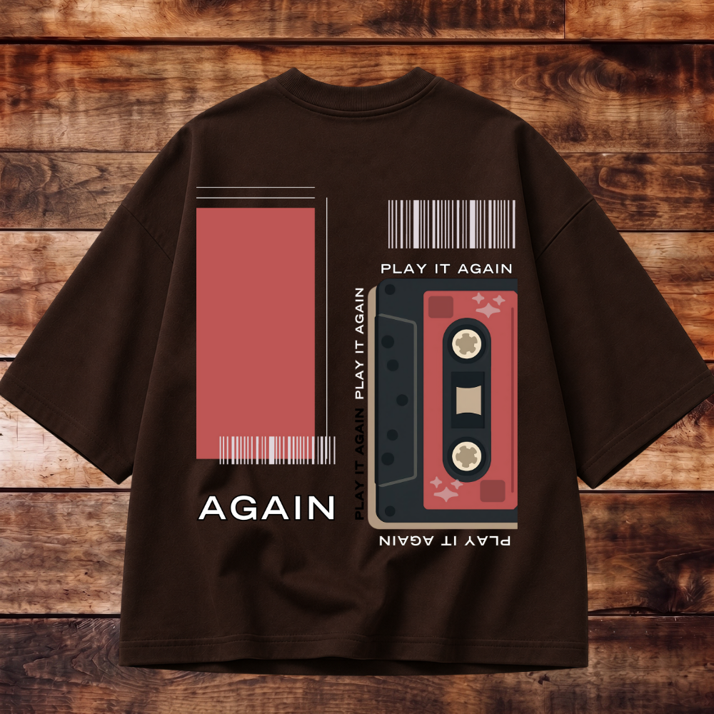 Play It Again Oversized T-shirt