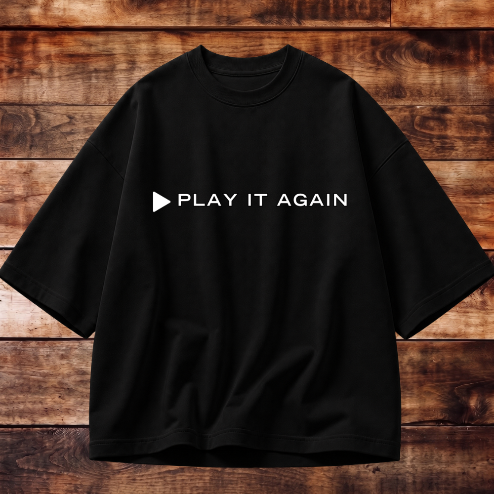 Play It Again Oversized T-shirt
