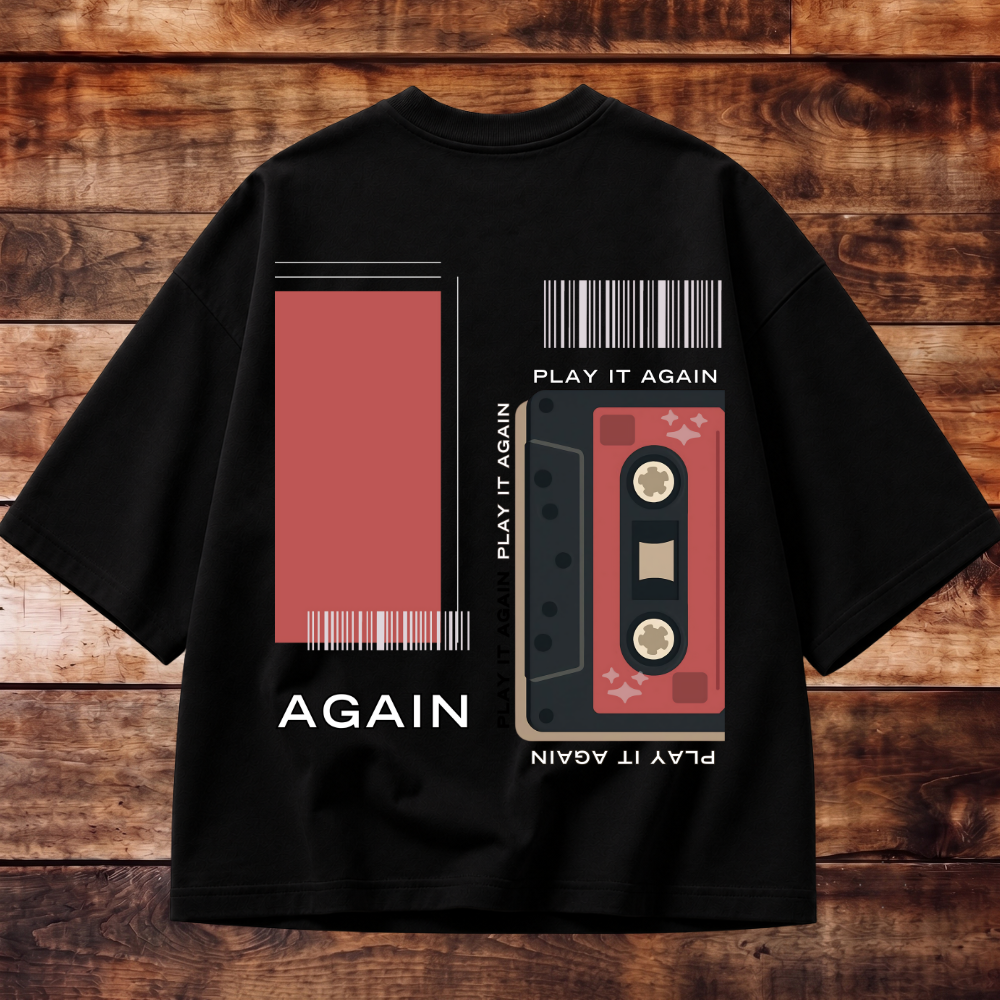 Play It Again Oversized T-shirt