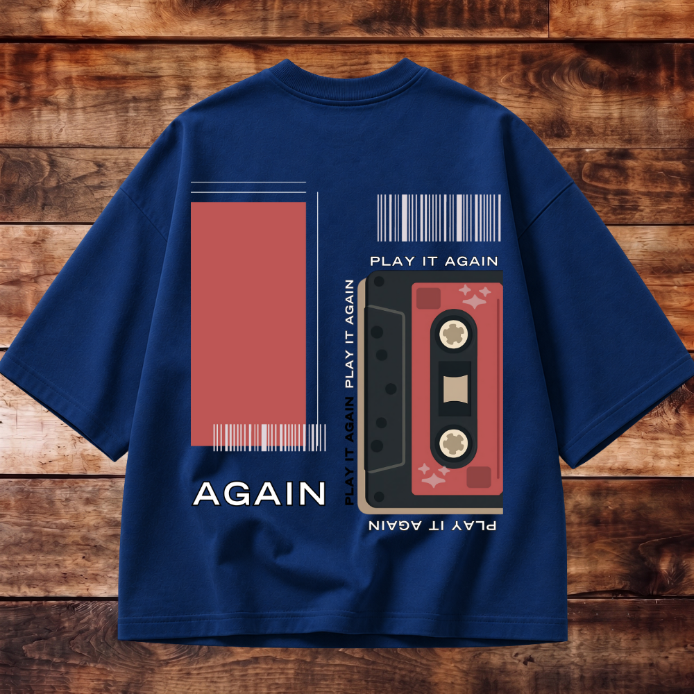 Play It Again Oversized T-shirt