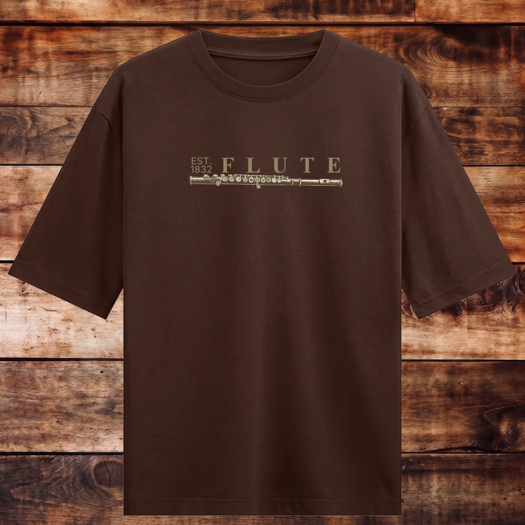 Vintage Flute Oversized T-shirt