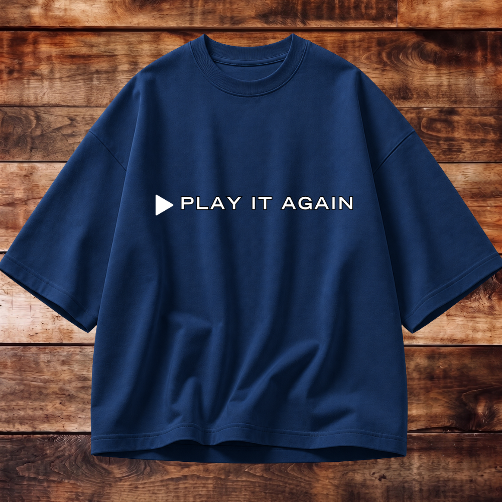 Play It Again Oversized T-shirt