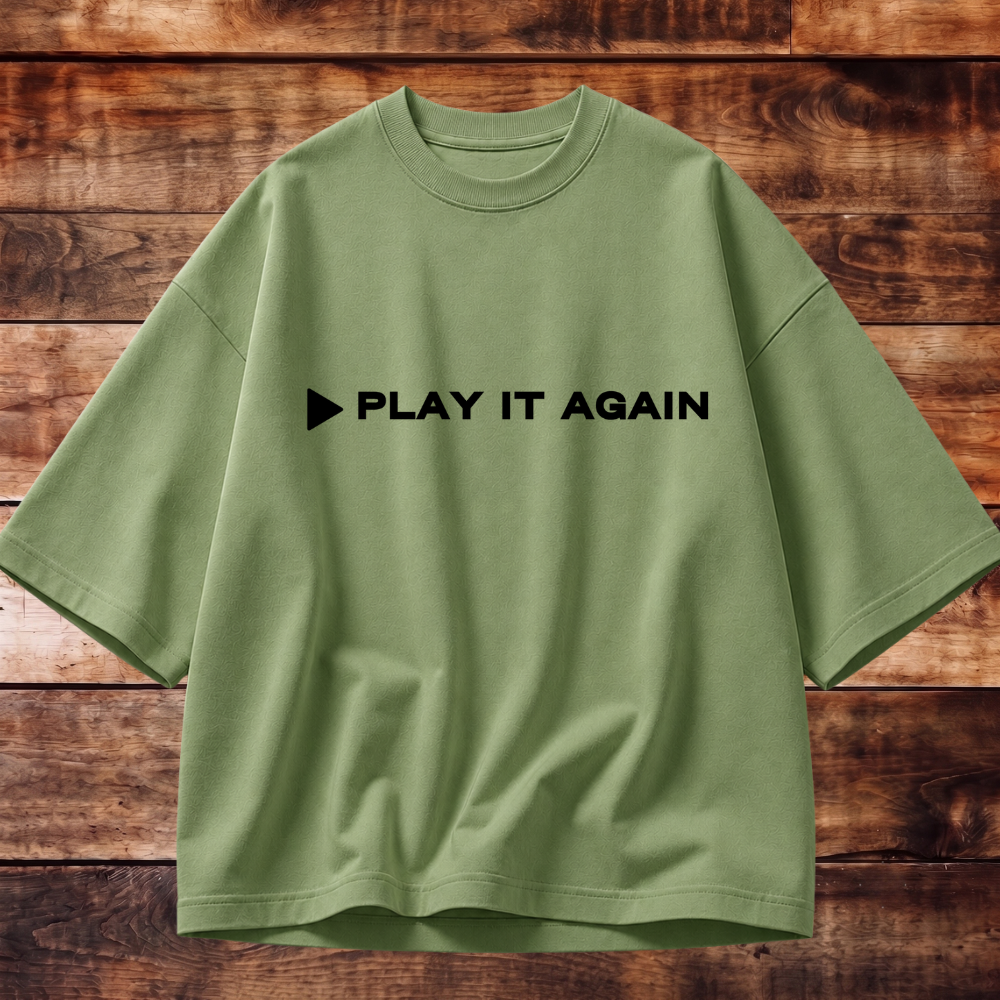 Play It Again Oversized T-shirt