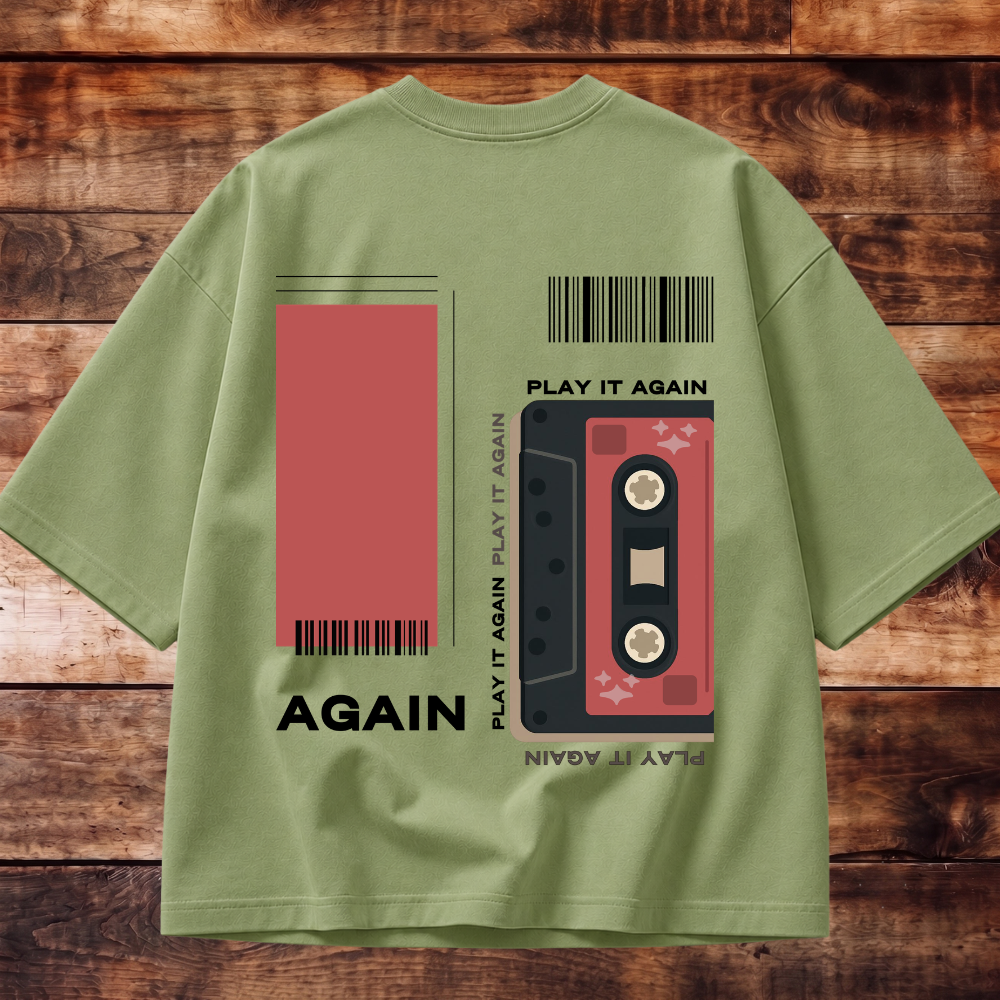 Play It Again Oversized T-shirt