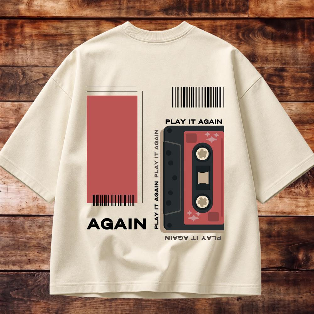Play It Again Oversized T-shirt