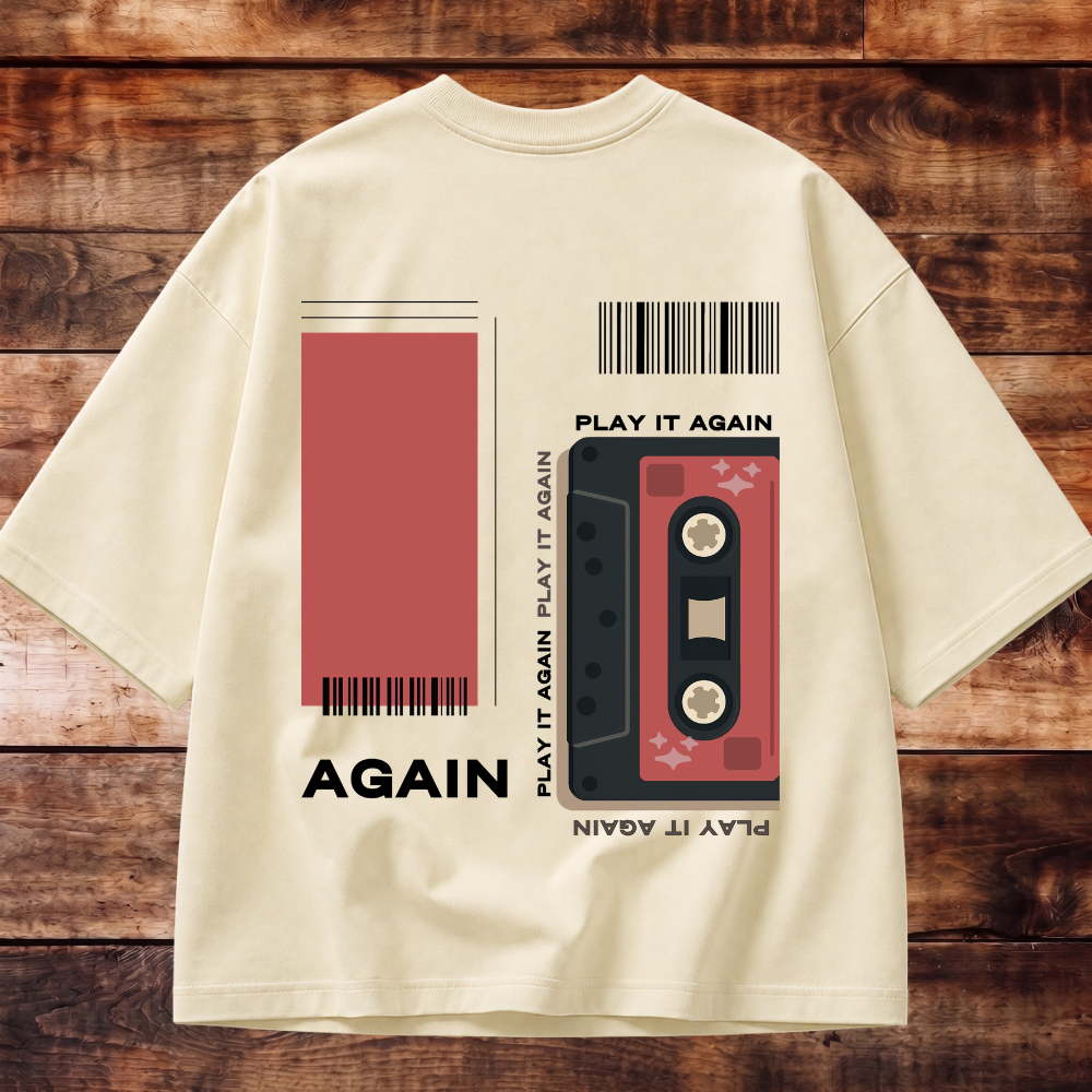 Play It Again Oversized T-shirt