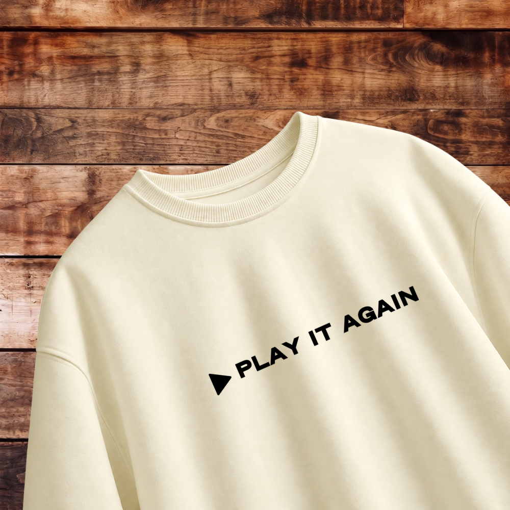 Play It Again Oversized T-shirt