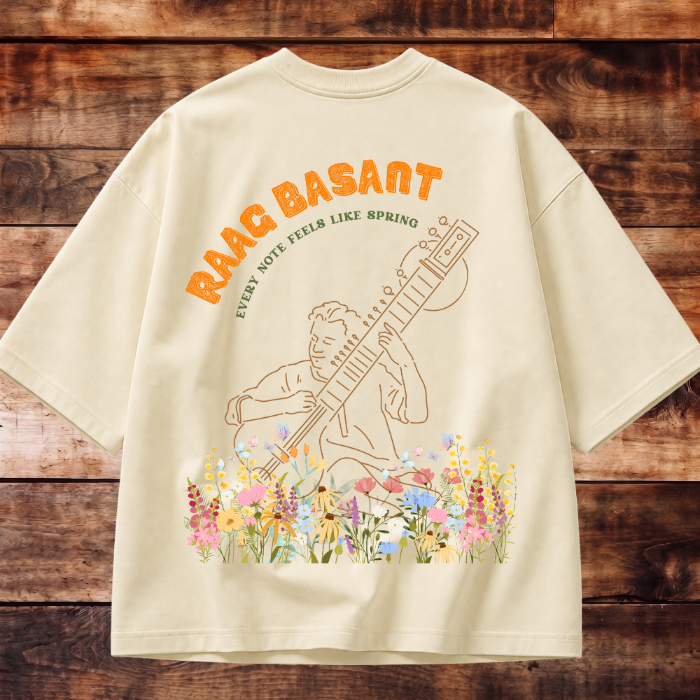Raag Basant Oversized Tee