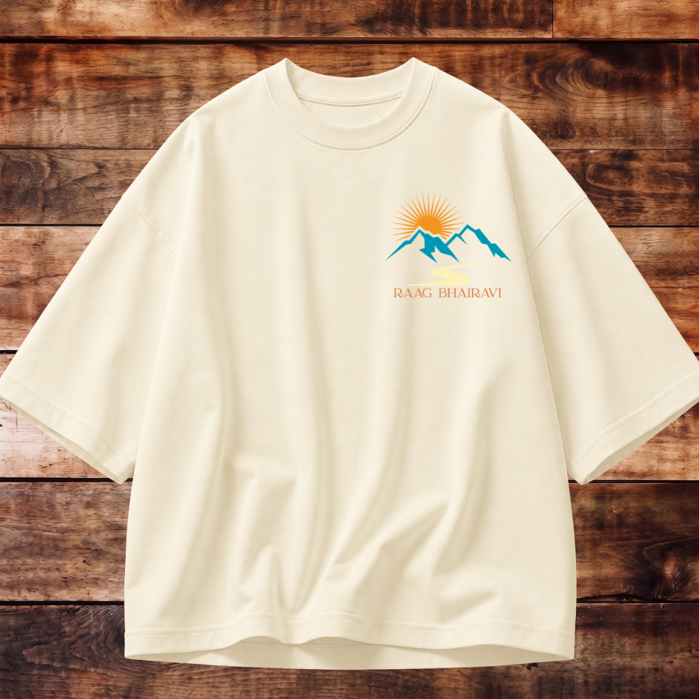 Raag Bhairavi Oversized Tee