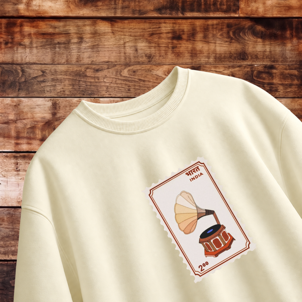 Timeless Gramophone Oversized T-shirt