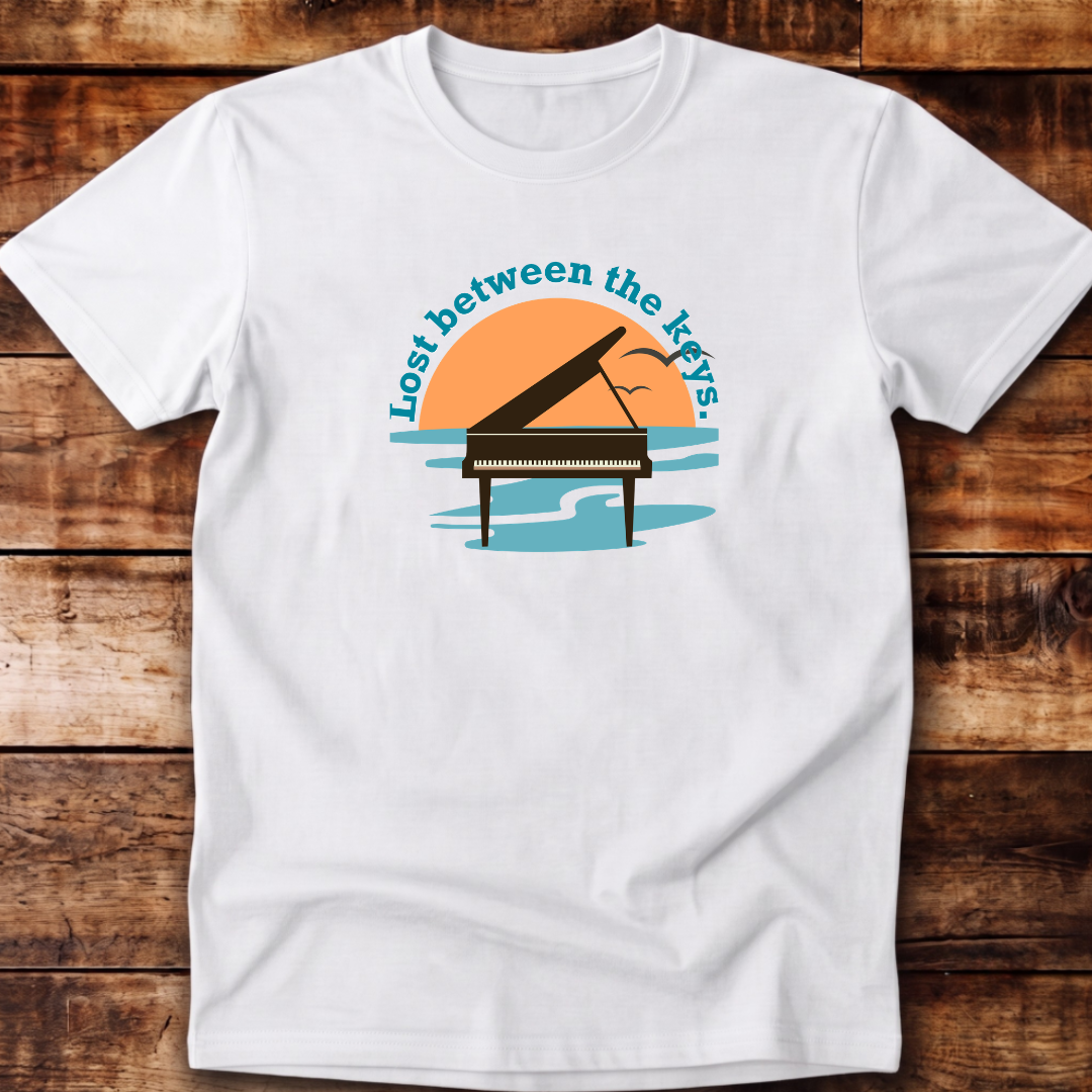 Lost Between the Keys Relaxed Tee