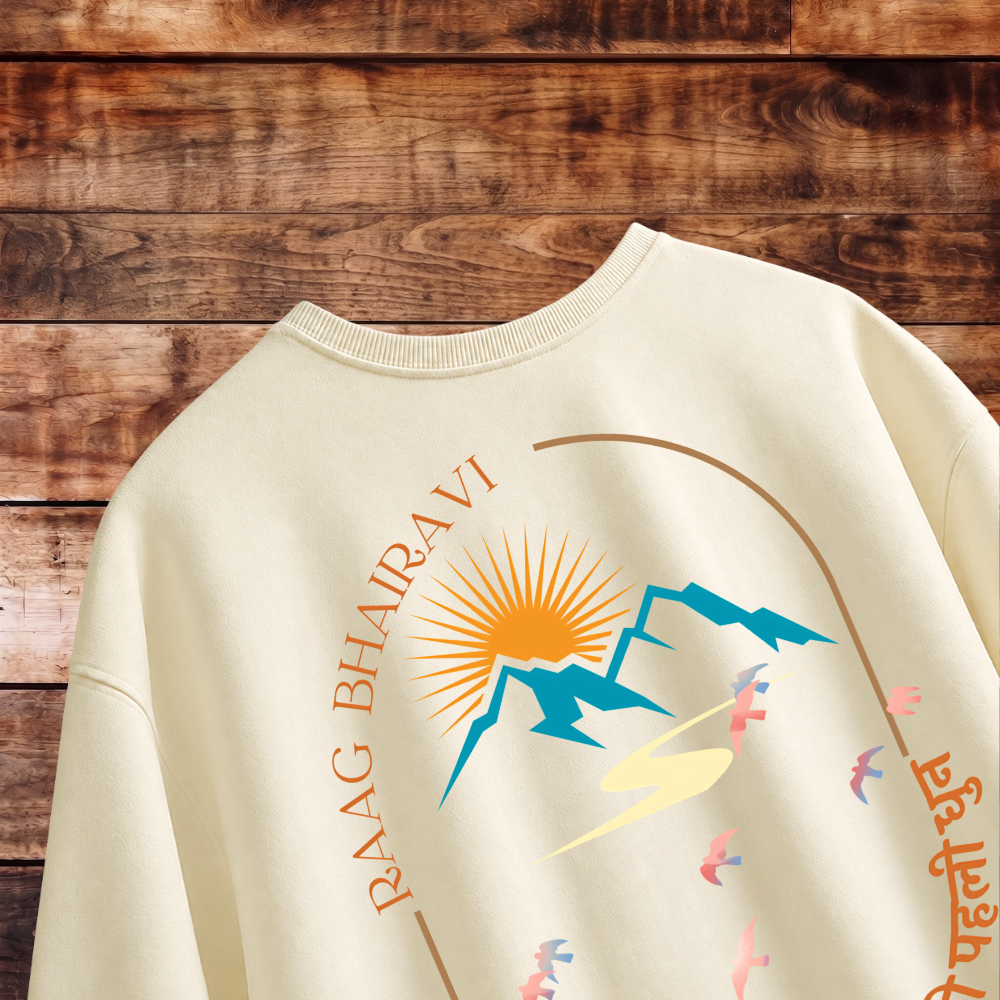 Raag Bhairavi Oversized Tee