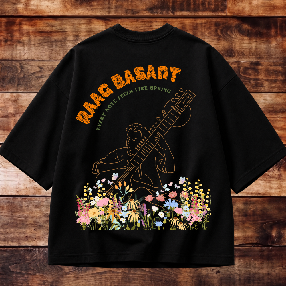 Raag Basant Oversized Tee