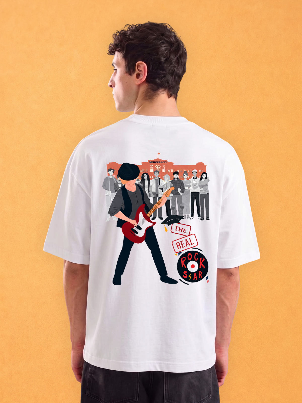 The Real Rockstar Oversized T-shirt