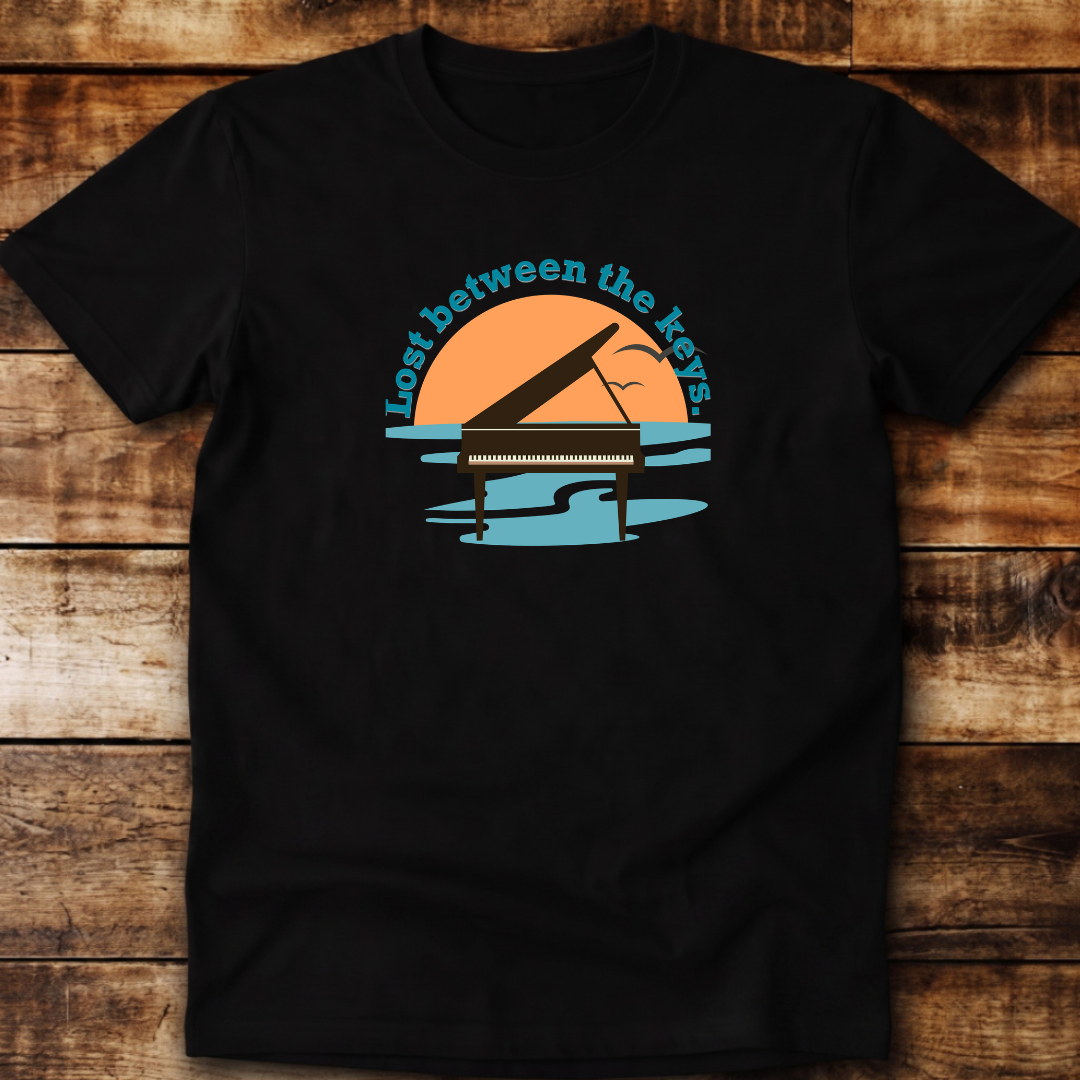 Lost Between the Keys Relaxed Tee