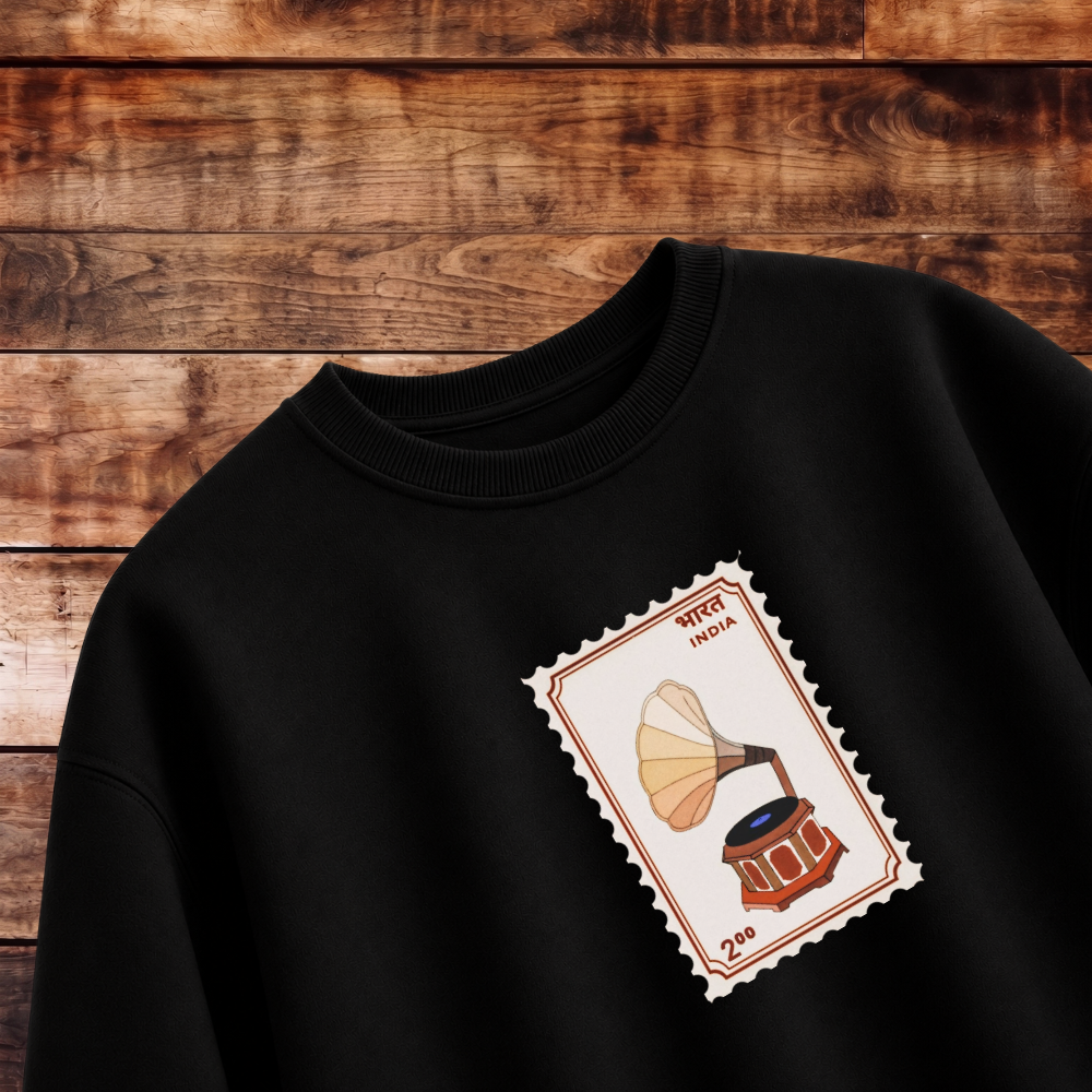 Timeless Gramophone Oversized T-shirt