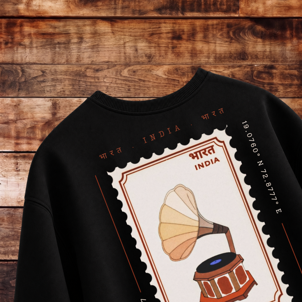Timeless Gramophone Oversized T-shirt
