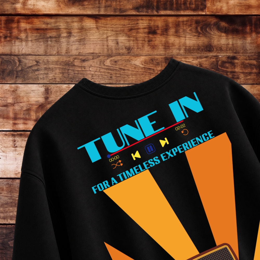 Tune In Oversized Tee