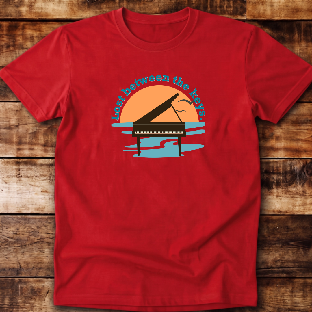 Lost Between the Keys Relaxed Tee