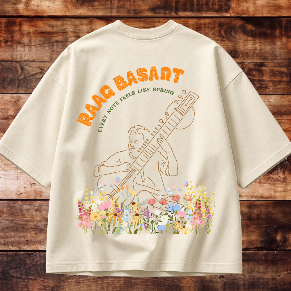 Raag Basant Oversized Tee
