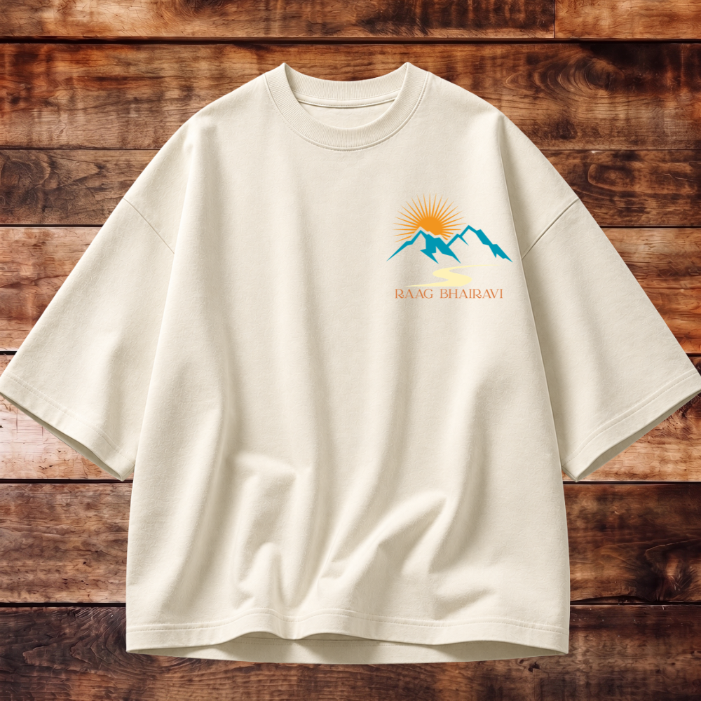 Raag Bhairavi Oversized Tee