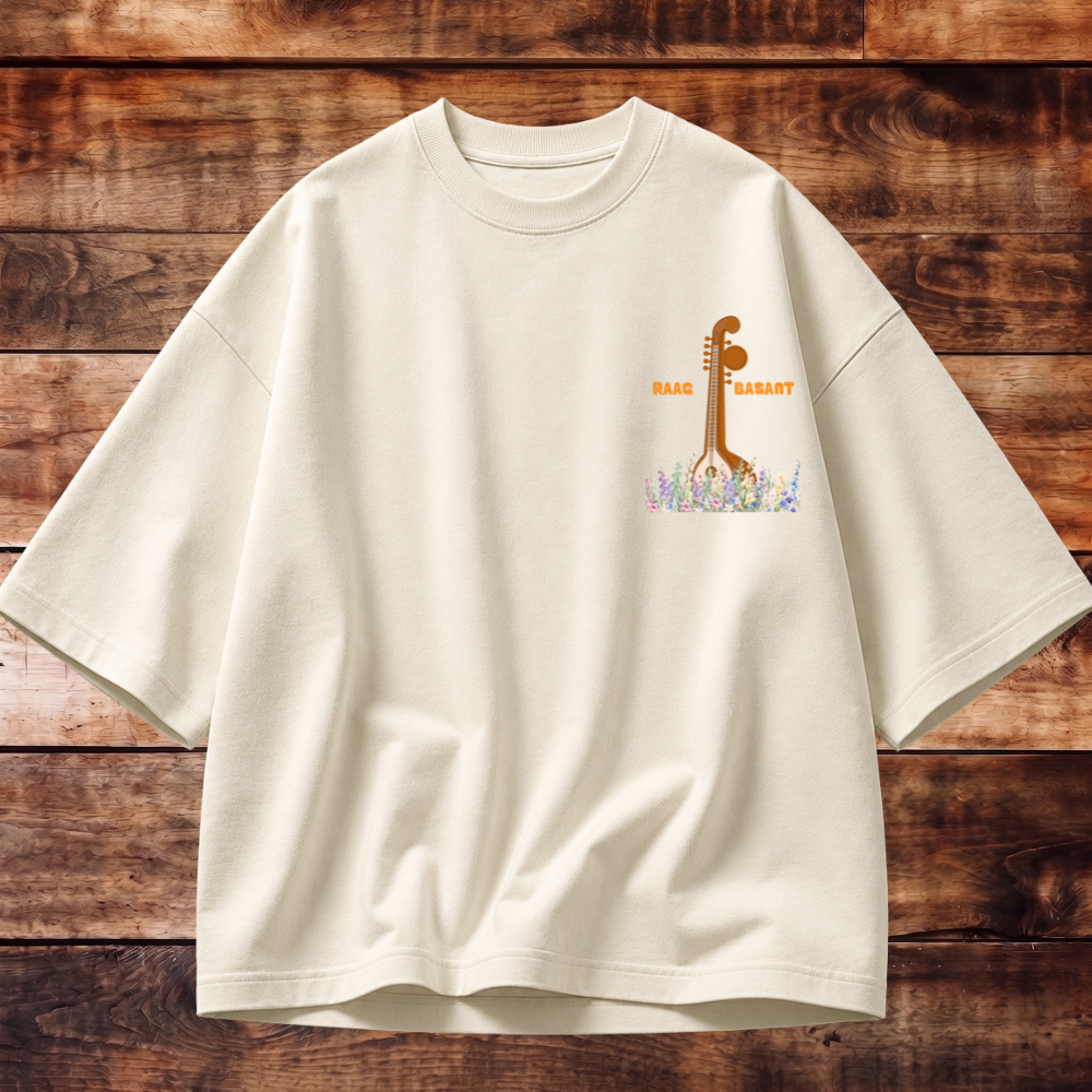 Raag Basant Oversized Tee