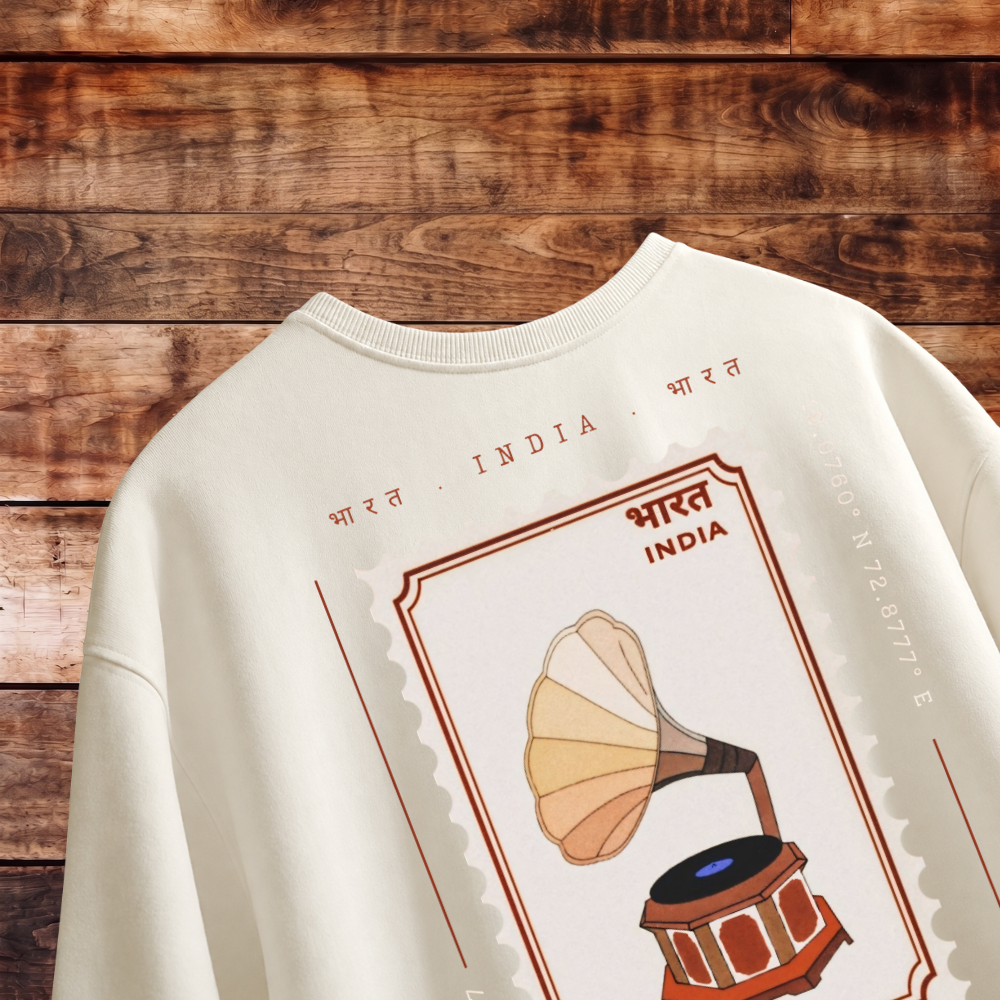 Timeless Gramophone Oversized T-shirt