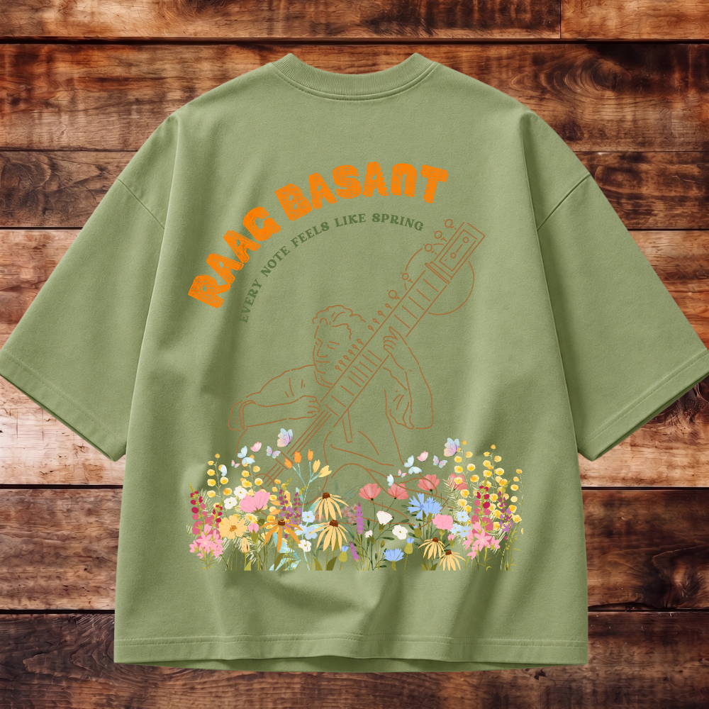 Raag Basant Oversized Tee