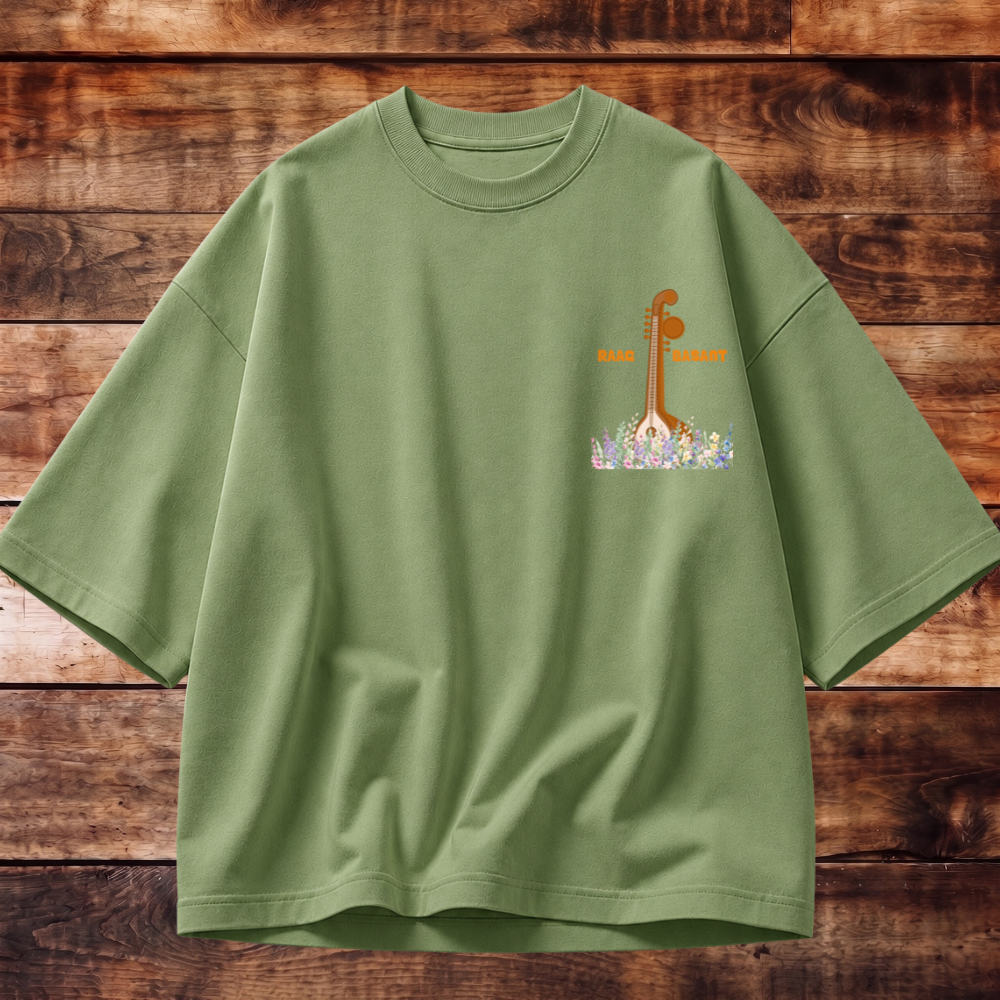 Raag Basant Oversized Tee