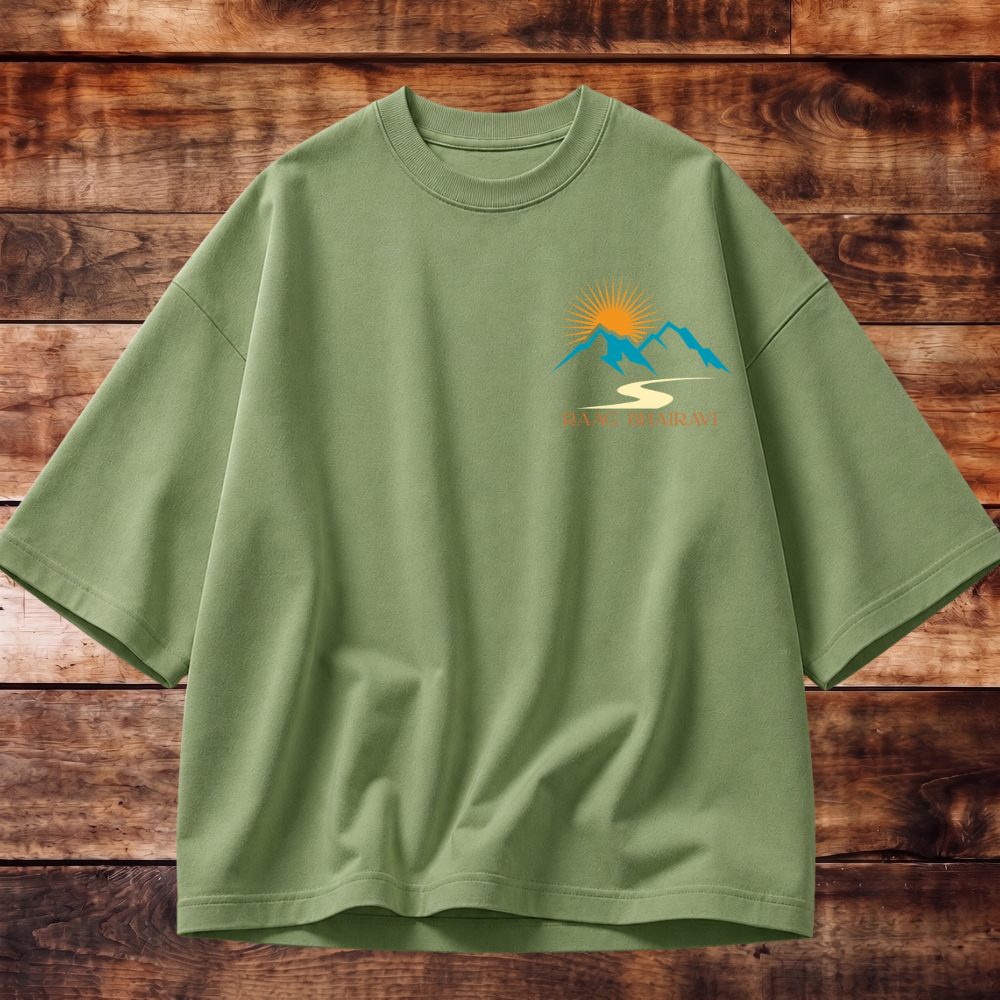 Raag Bhairavi Oversized Tee