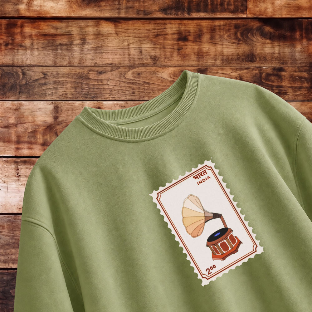 Timeless Gramophone Oversized T-shirt