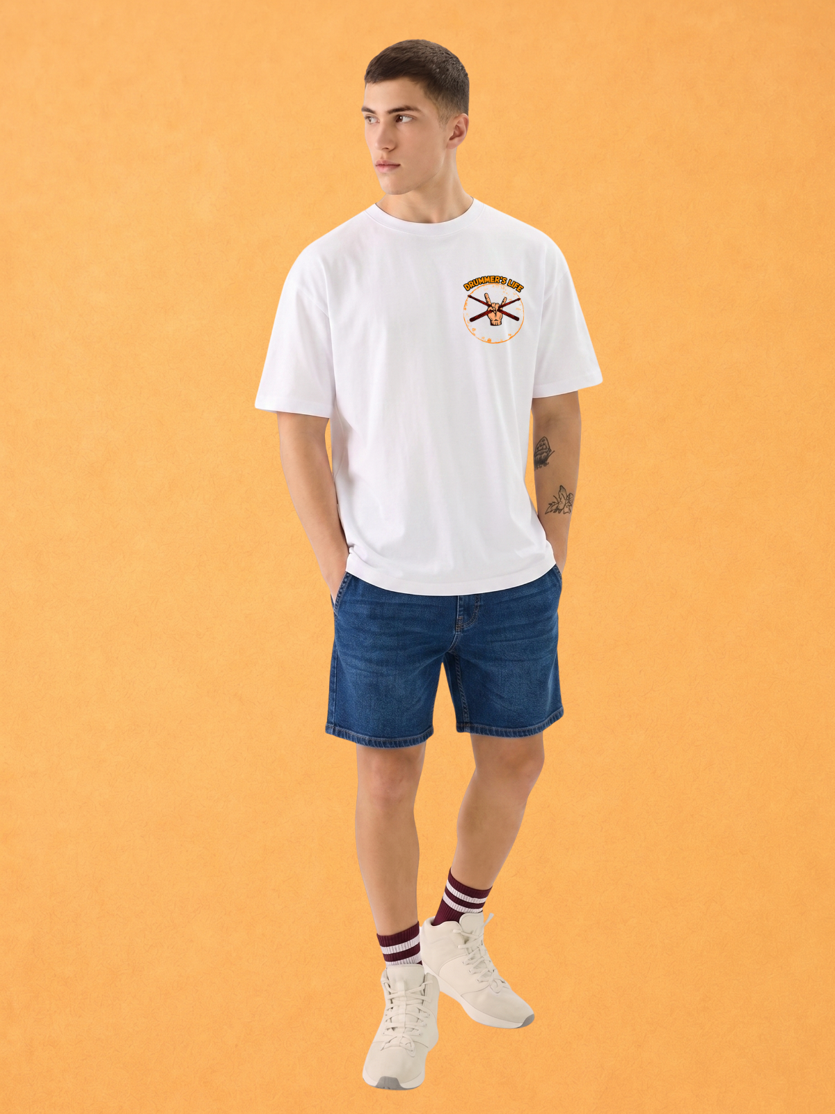 Drummer's Life Oversized T-shirt