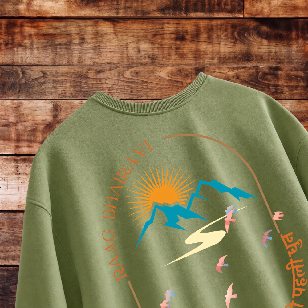 Raag Bhairavi Oversized Tee