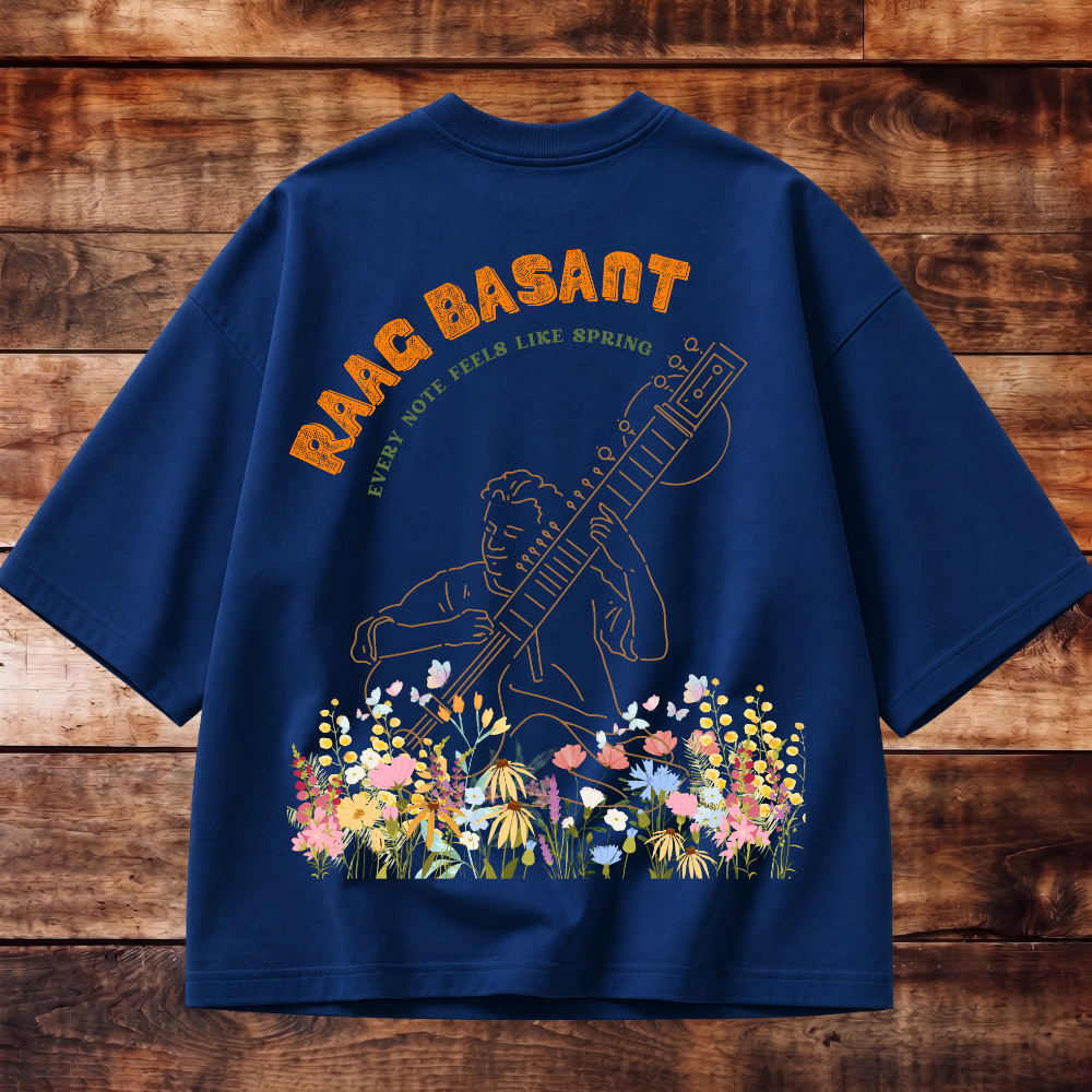Raag Basant Oversized Tee