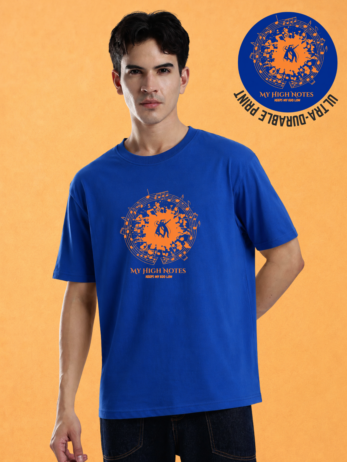 MY HIGH NOTES  Regular Fit T-shirt