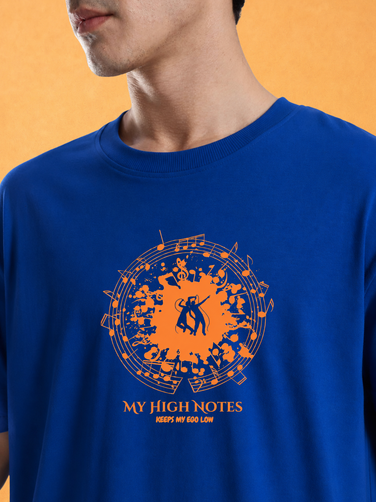 MY HIGH NOTES  Regular Fit T-shirt