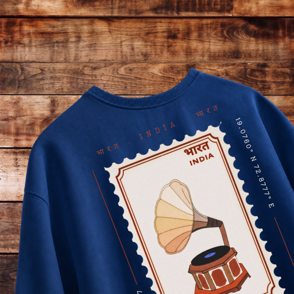 Timeless Gramophone Oversized T-shirt