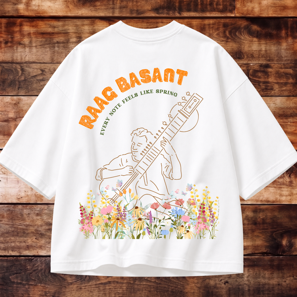 Raag Basant Oversized Tee